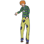 stilt walker